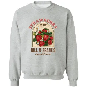 230215406-Gearment Tshirt 2D, Bill and Frank Strawberry Jam - The last of us G180 Crewneck Pullover Sweatshirt