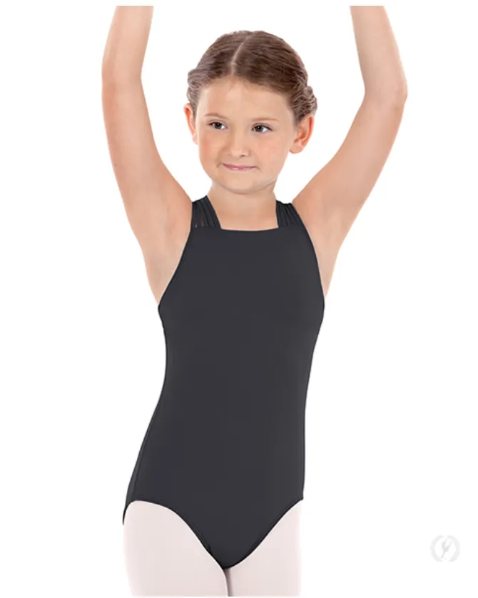 4493C Child Lattice Back Leotard