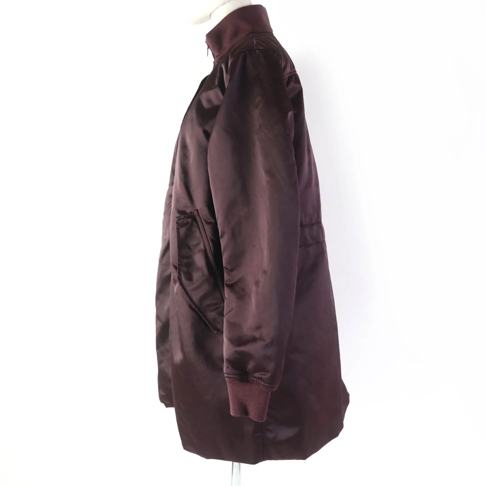 Acne Studios Aude Bomber Jacket Burgundy Women