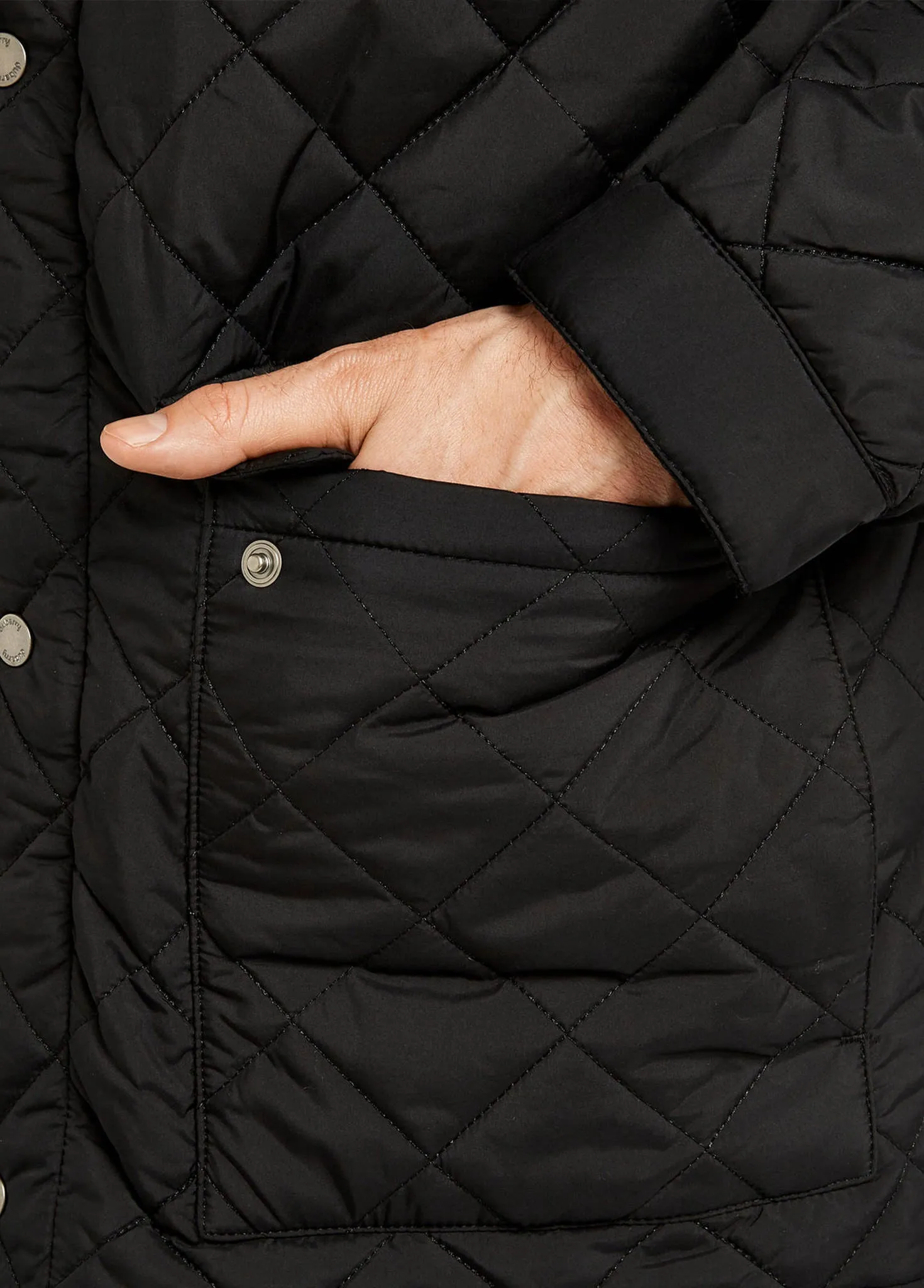 Adare Quilted Jacket - Black