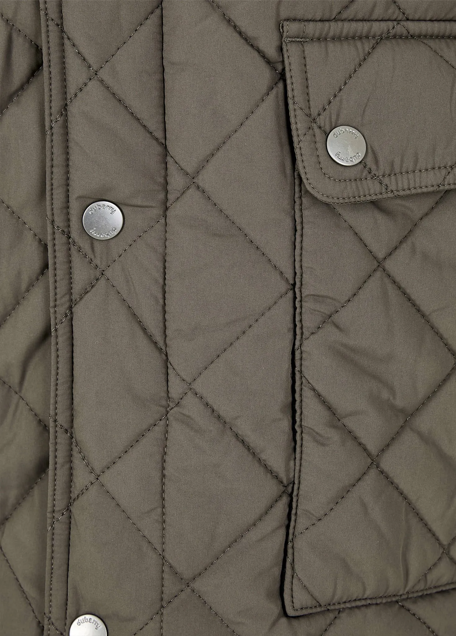 Adare Quilted Jacket - Smoke