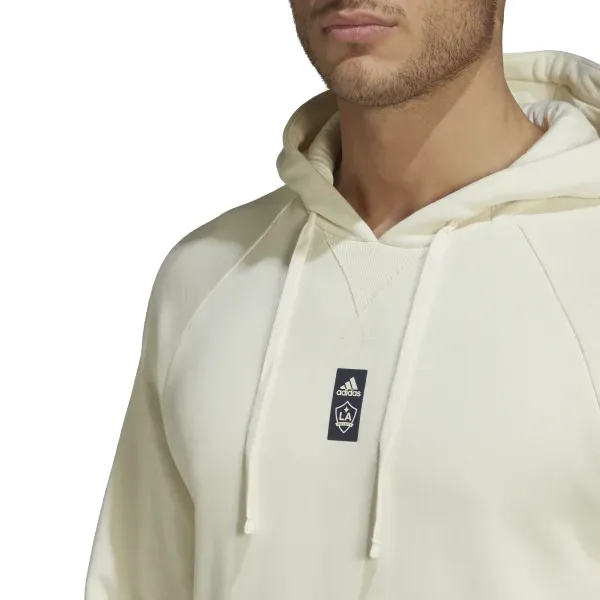 adidas LA Galaxy Travel Hoodie (Beige)