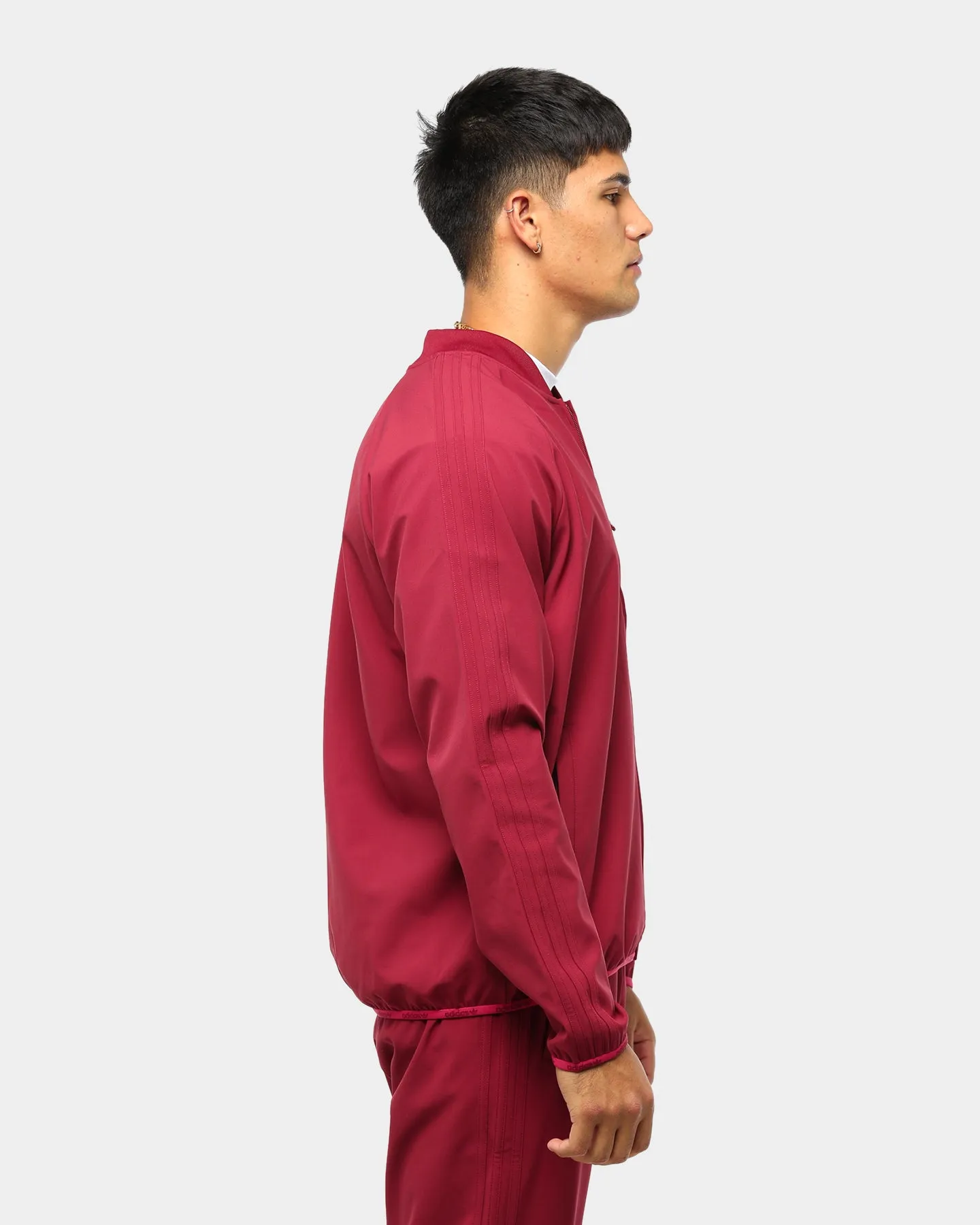 Adidas Wntrzd Track Jacket Burgundy