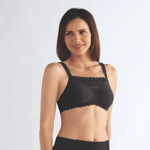 Amoena Dana Mastectomy Camisole Bra Black