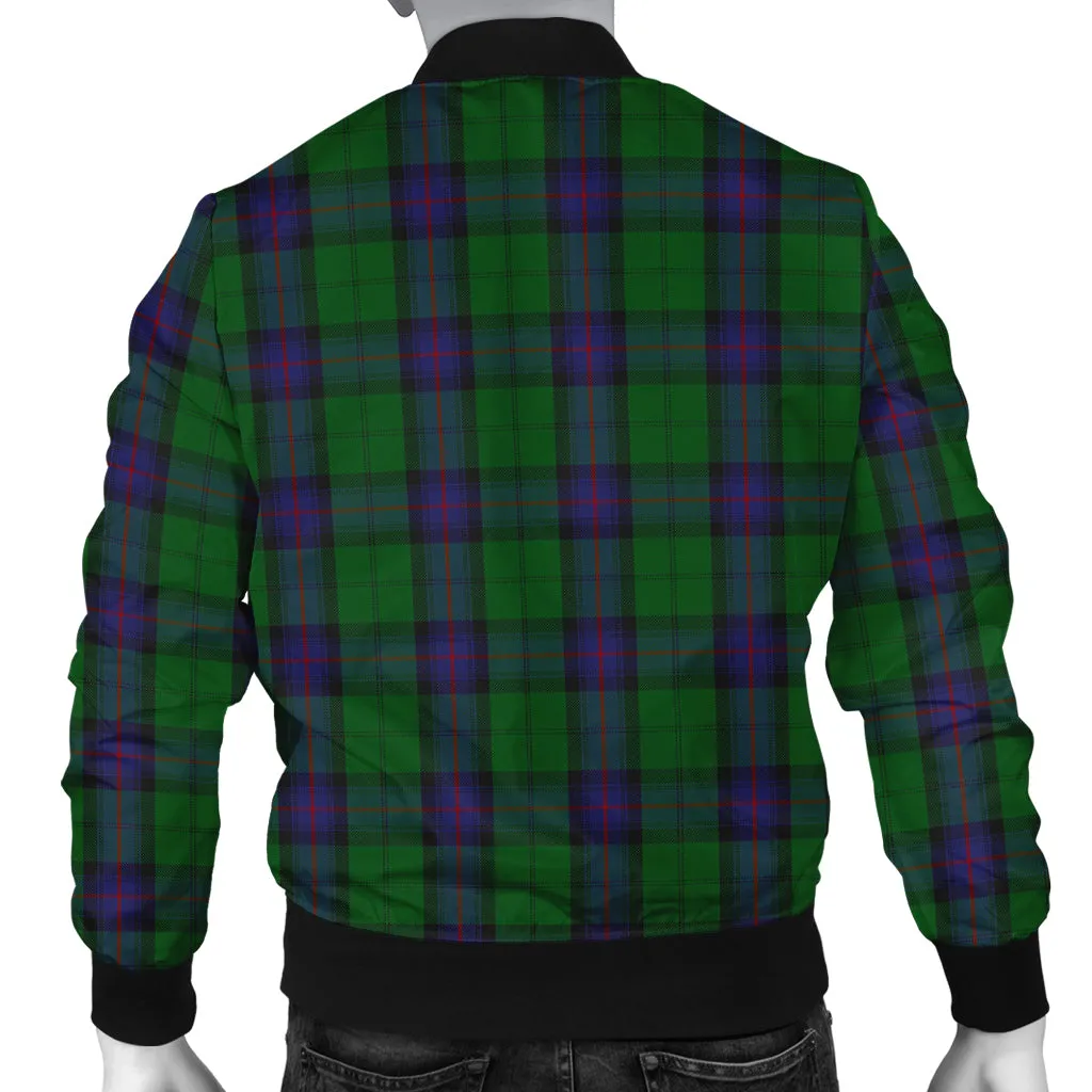 Armstrong Tartan Bomber Jacket with Family Crest