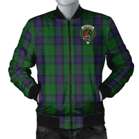 Armstrong Tartan Bomber Jacket with Family Crest