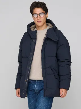 Artic Down Parka (no visible logo), Navy