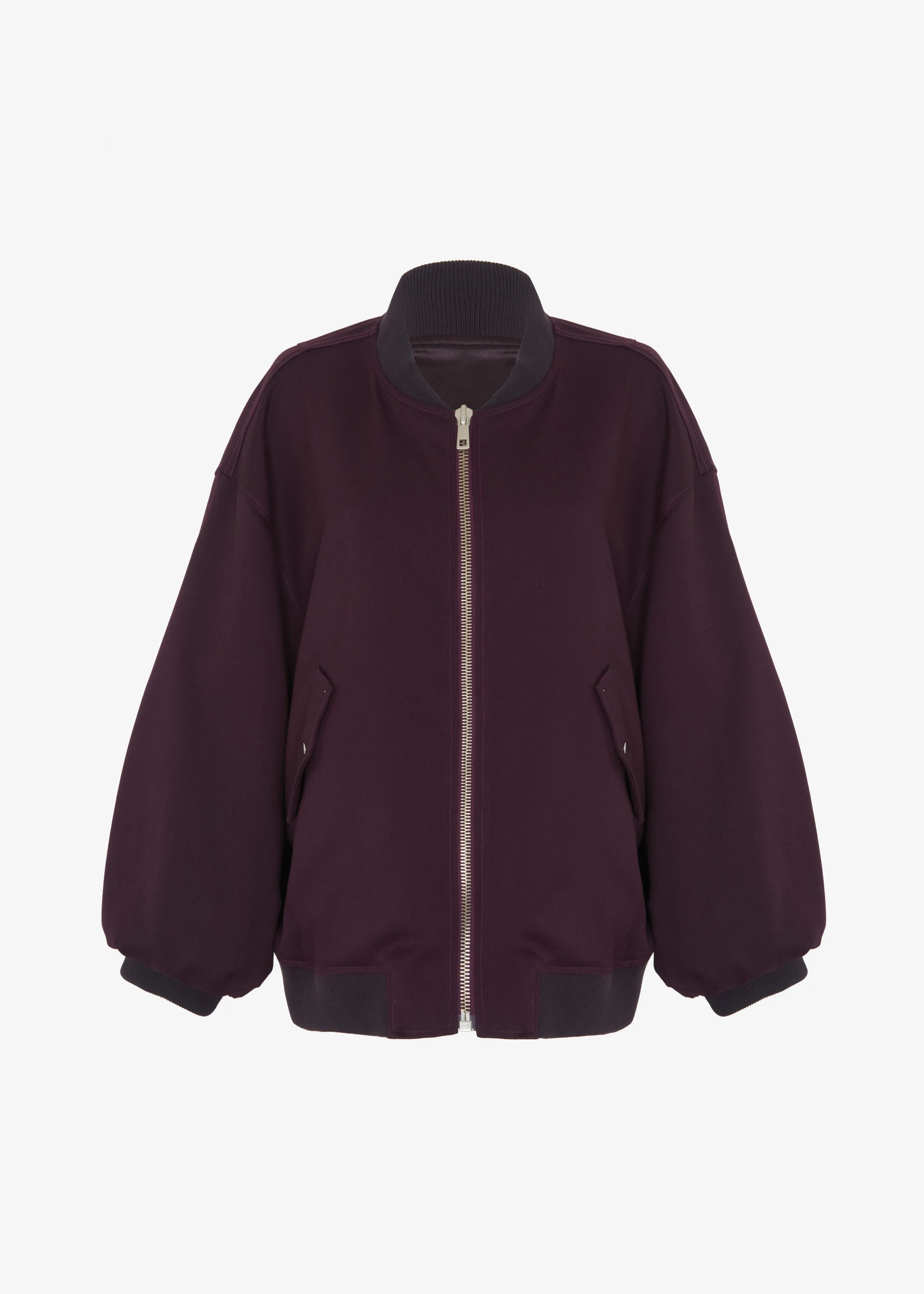 Astra Bomber Jacket - Burgundy