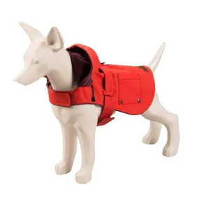 Baker & Bray | Hampstead Dog Hoodie | Raspberry/Burgundy