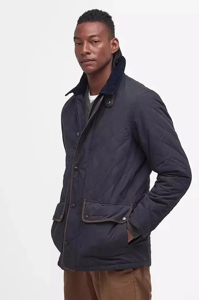 Barbour Burton waterproof breathable Quilt in Navy MQU1306NY91