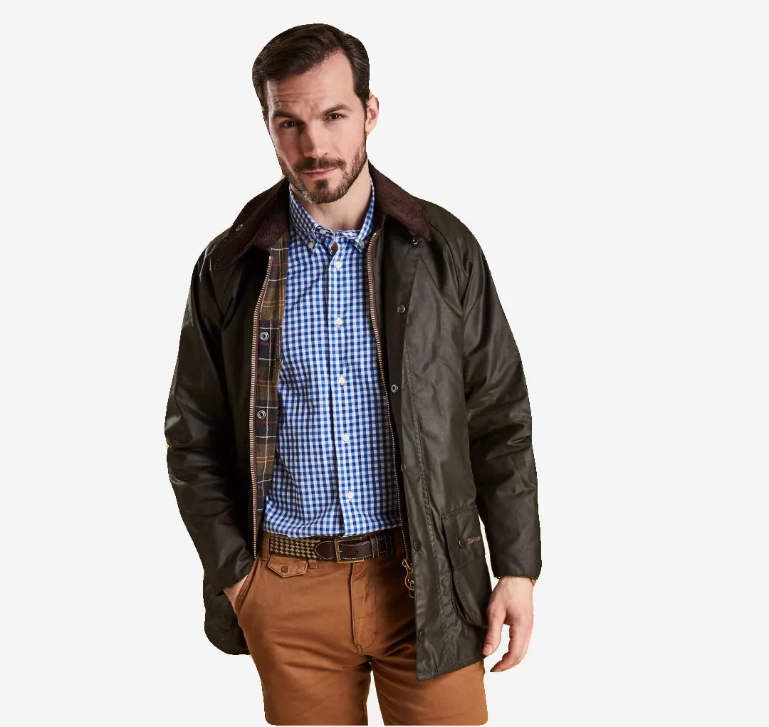 Barbour Classic Beaufort Wax Jacket - Olive