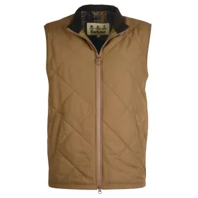 Barbour Kurt Mens Quilted Gilet - Dark Sand