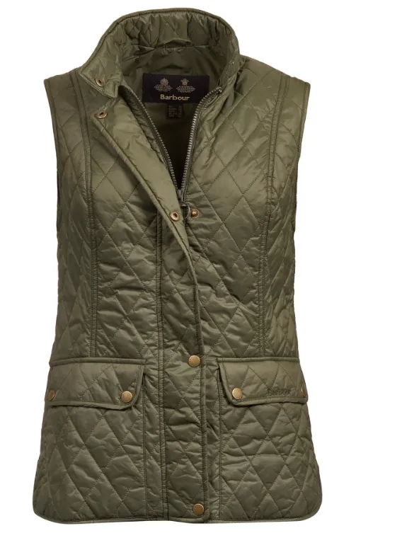 Barbour Ladies Otterburn Vest Gilet Olive