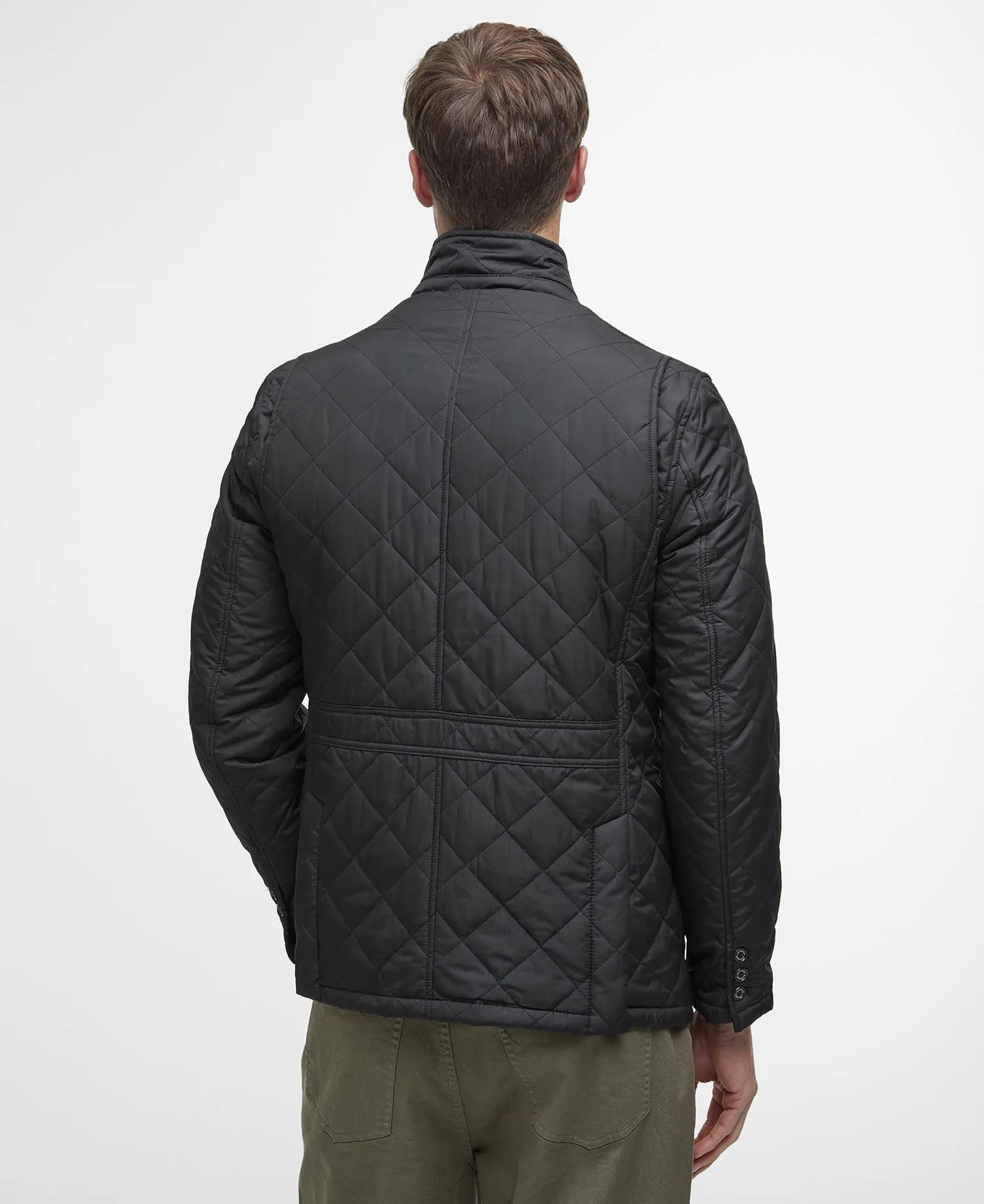 Barbour Men's Lutz Quilted Jacket Black MQU0508 BK11