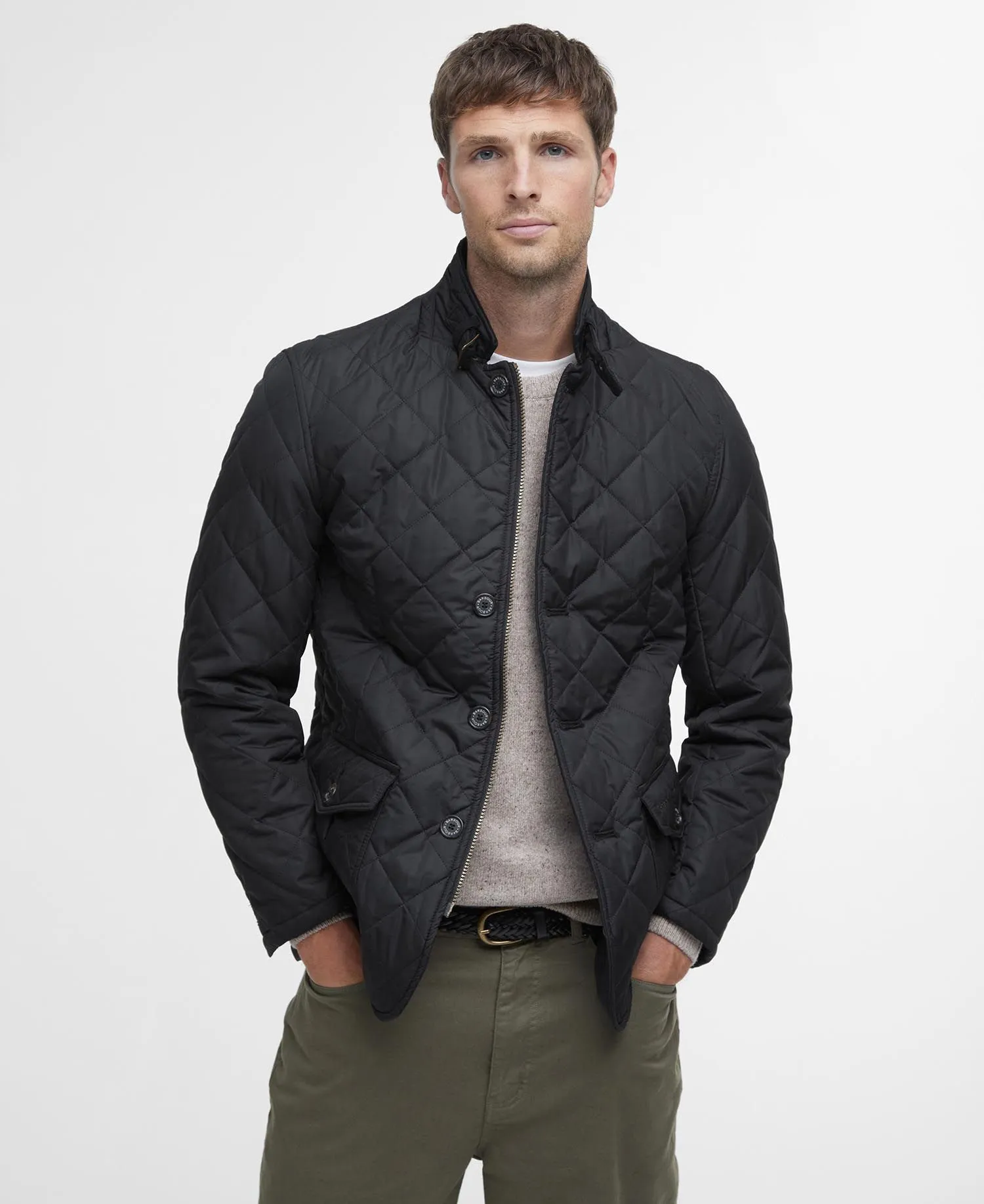 Barbour Men's Lutz Quilted Jacket Black MQU0508 BK11