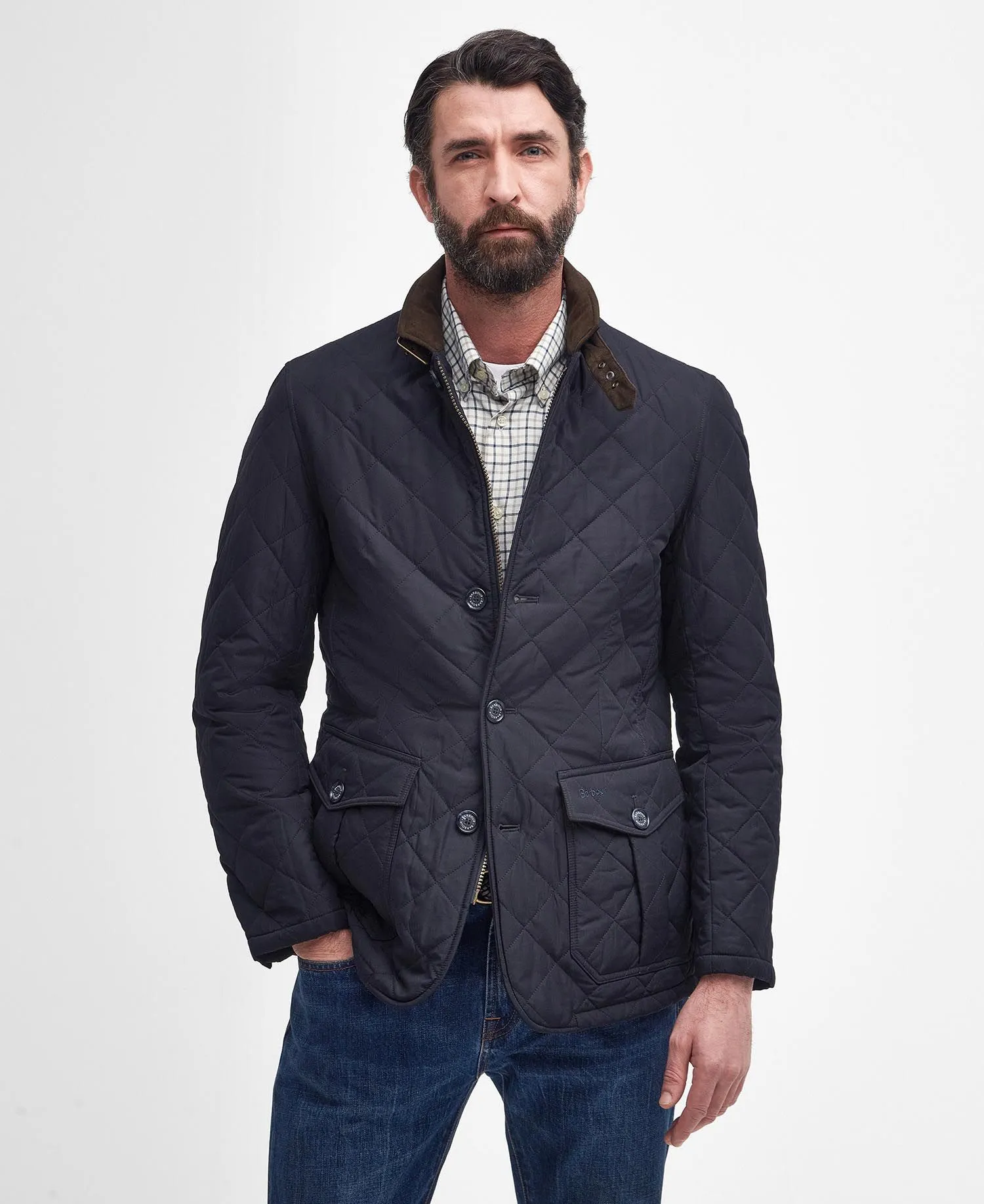 Barbour Men's Lutz Quilted Jacket Navy MQU0508 NY71