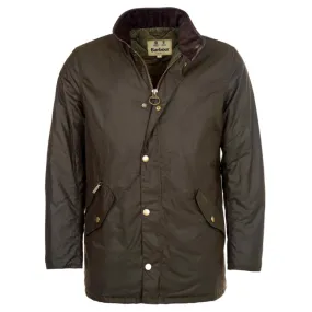 Barbour Prestbury Mens Wax Jacket - Olive