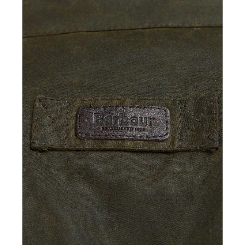 Barbour Sheldon Mens Wax Jacket - Olive