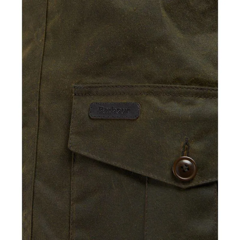 Barbour Sheldon Mens Wax Jacket - Olive