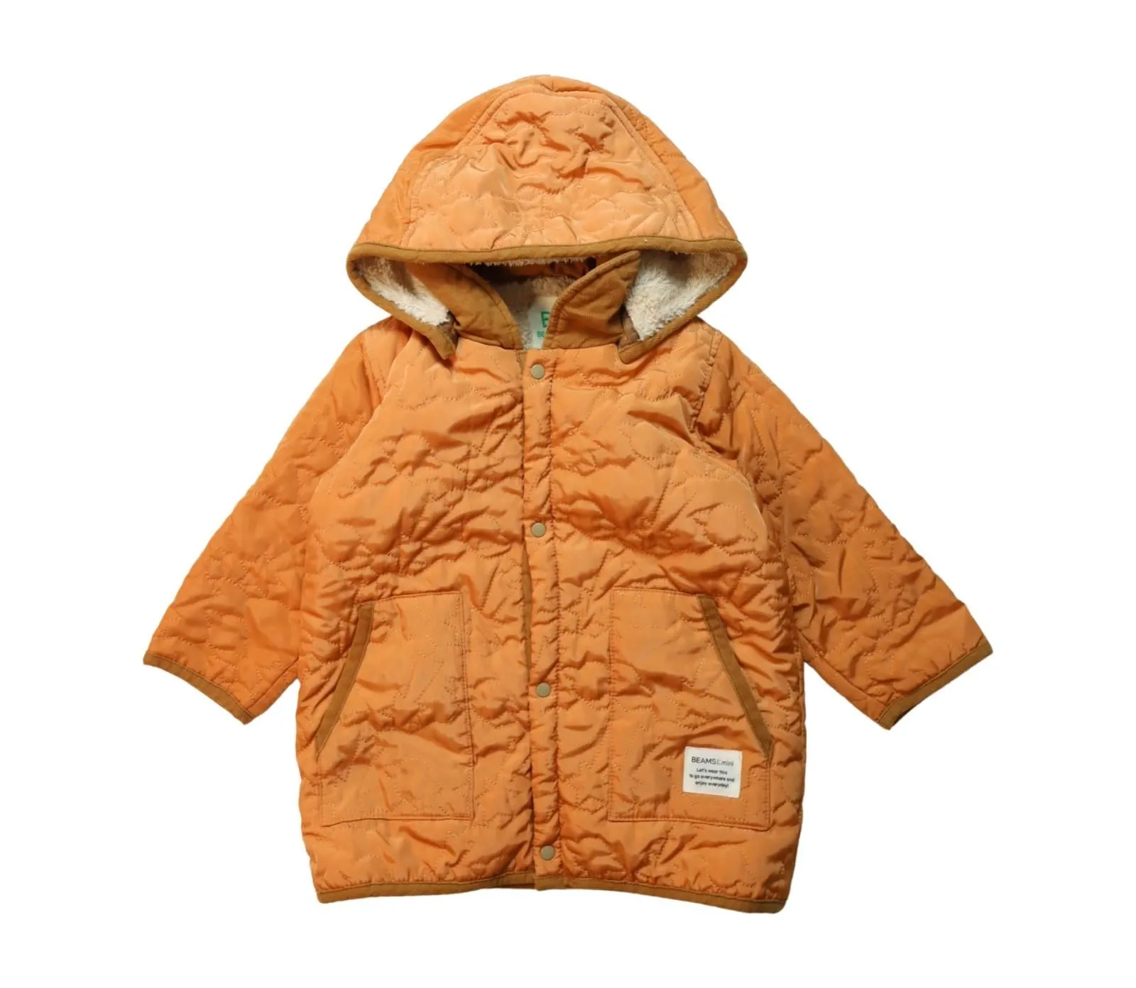 BEAMS Quilted Coat 18-24M