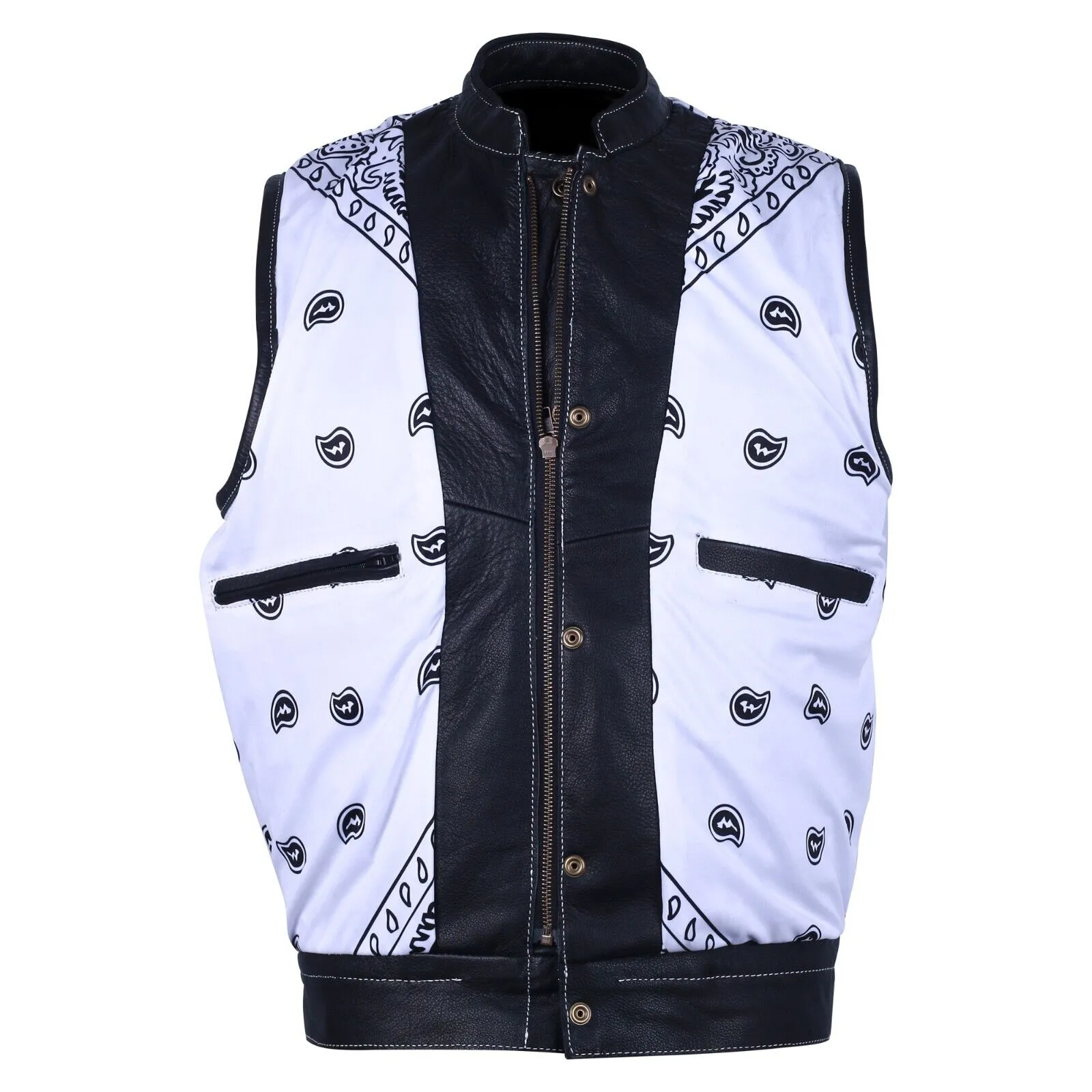 BGA Motorcycle Club Touring Diamond Quilted Leather Vests/Jacket