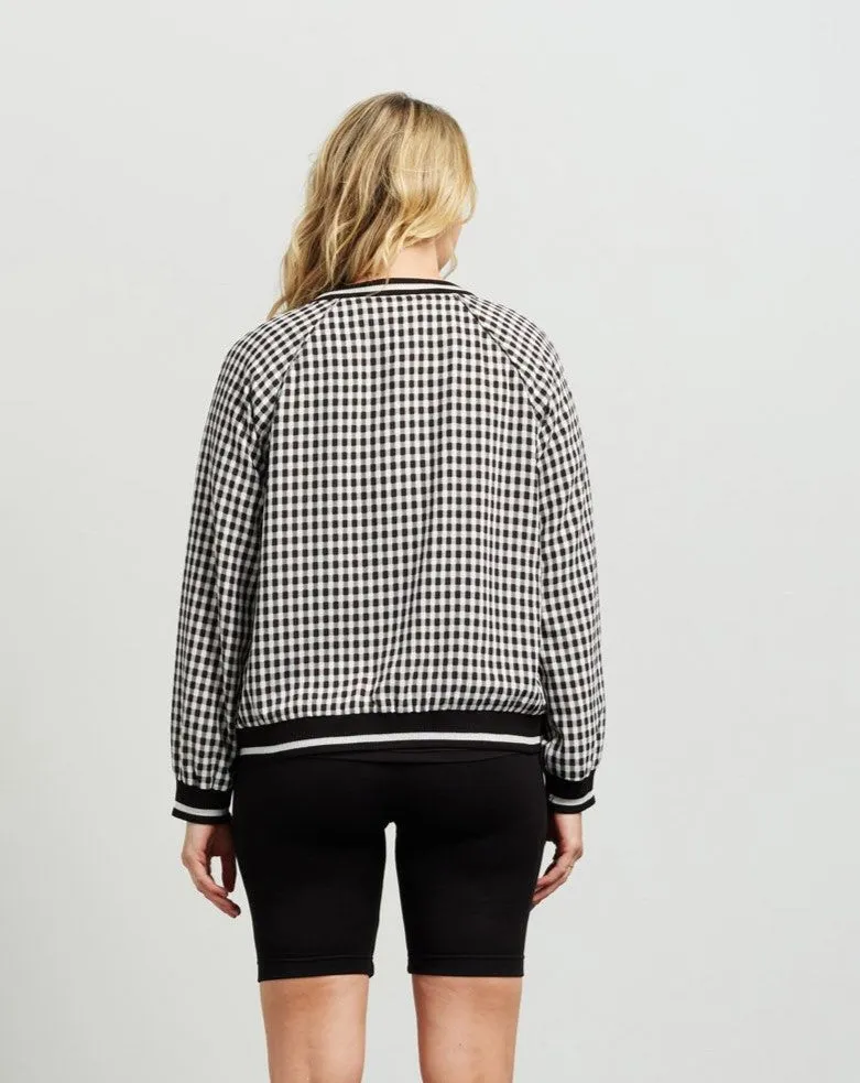 Bobby Bomber - Black/White Check