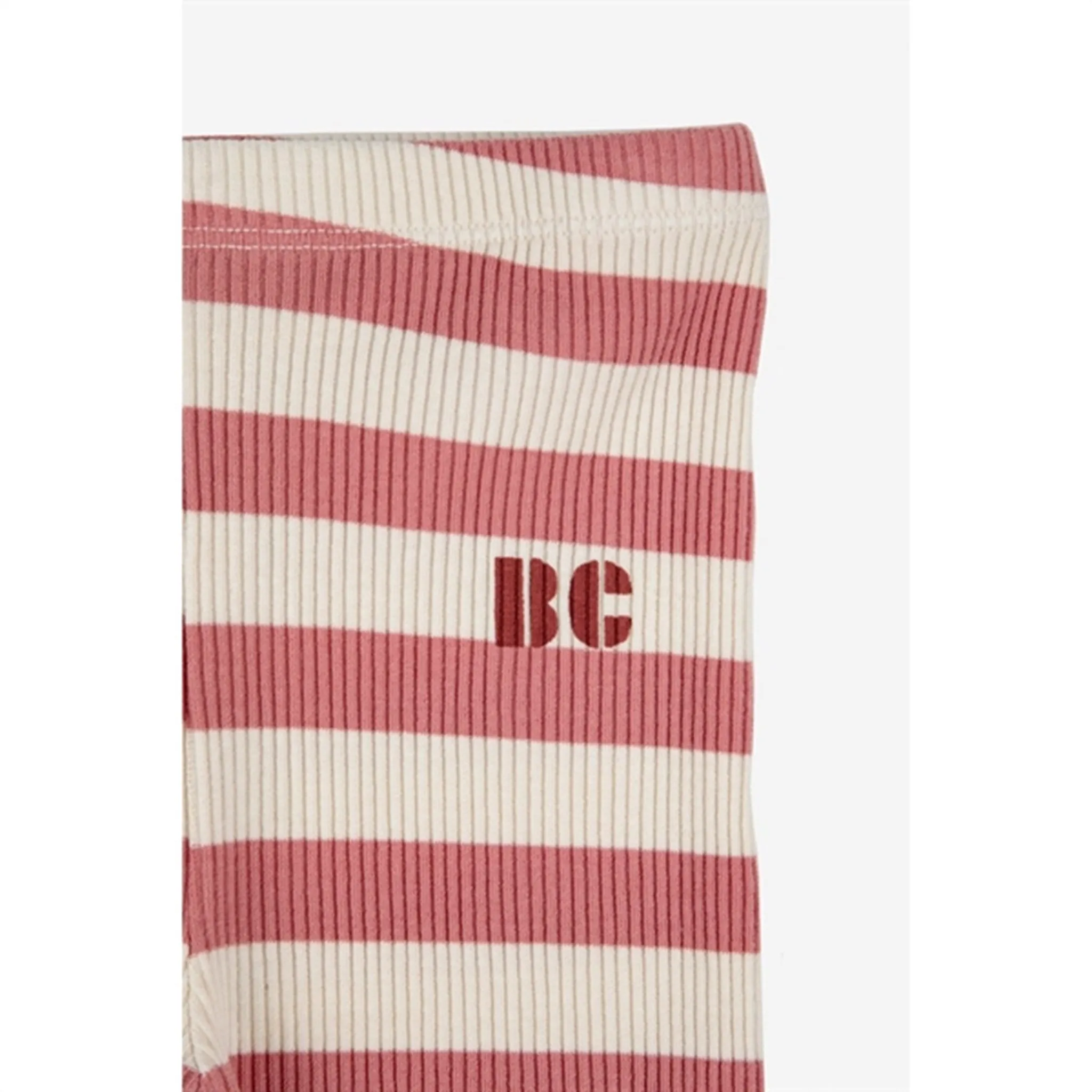 Bobo Choses Burgundy Red Maroon Stripes Leggings