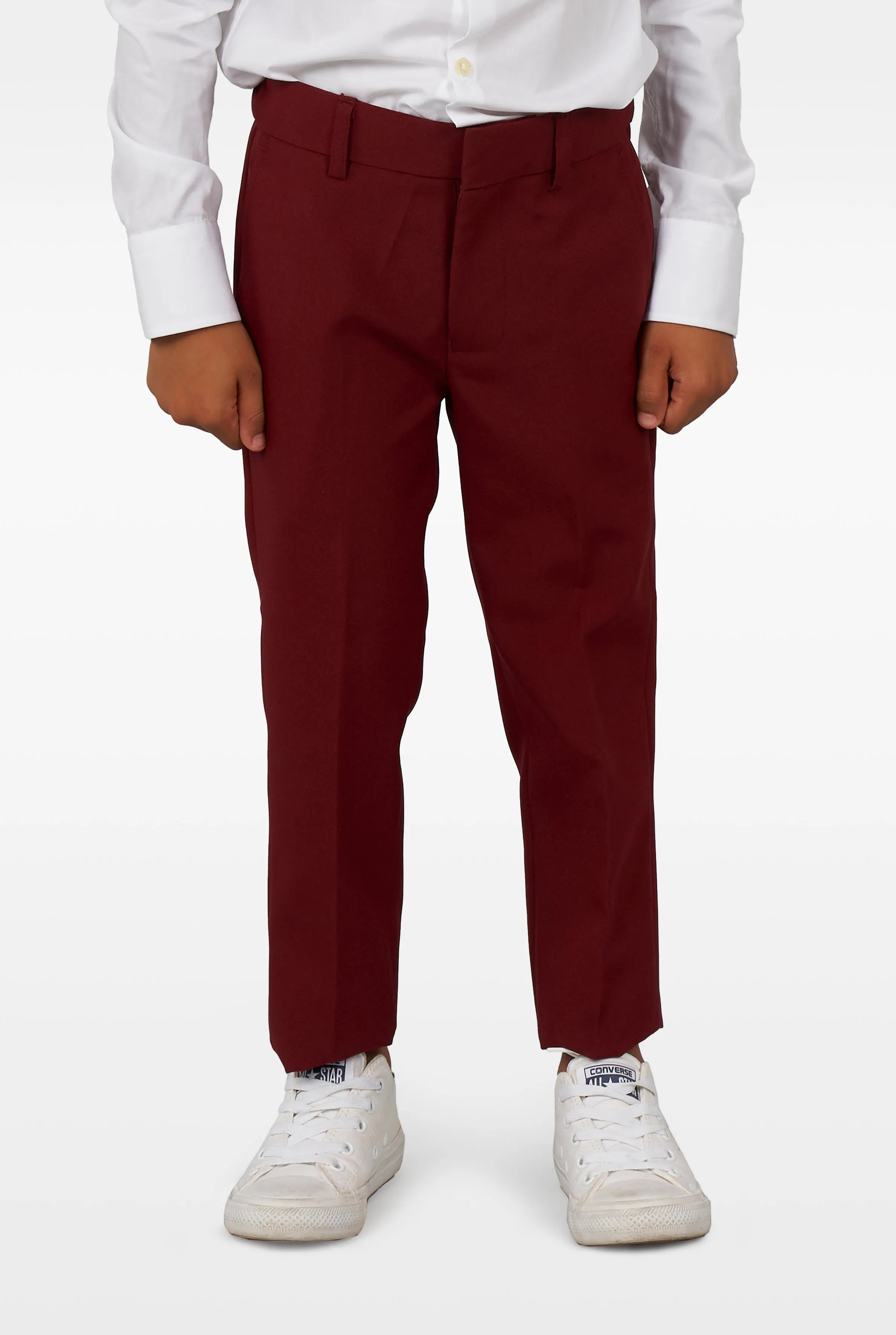 BOYS Blazing Burgundy Tux or Suit