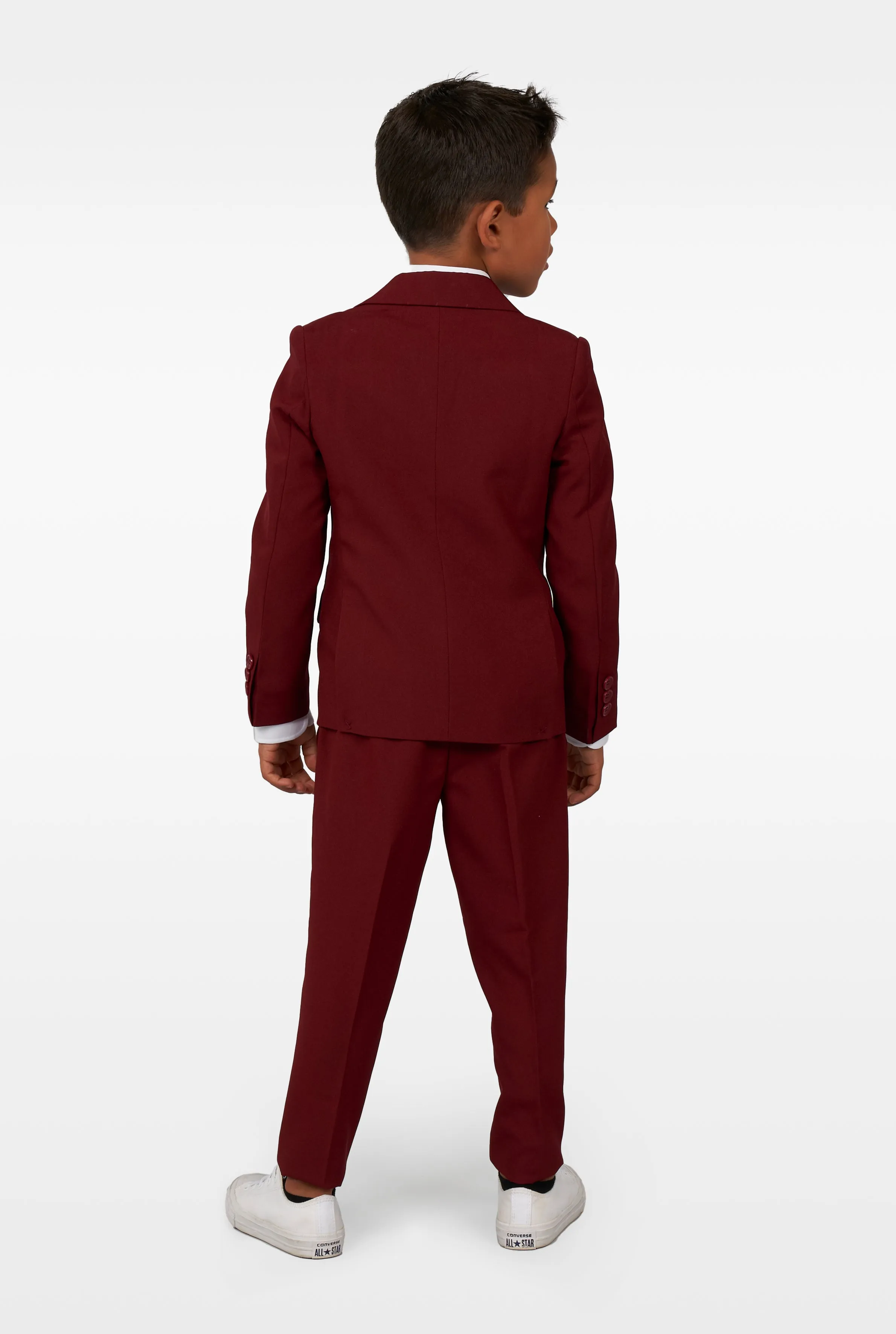 BOYS Blazing Burgundy Tux or Suit