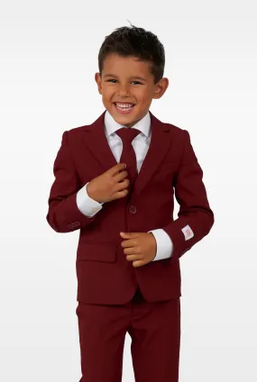 BOYS Blazing Burgundy Tux or Suit