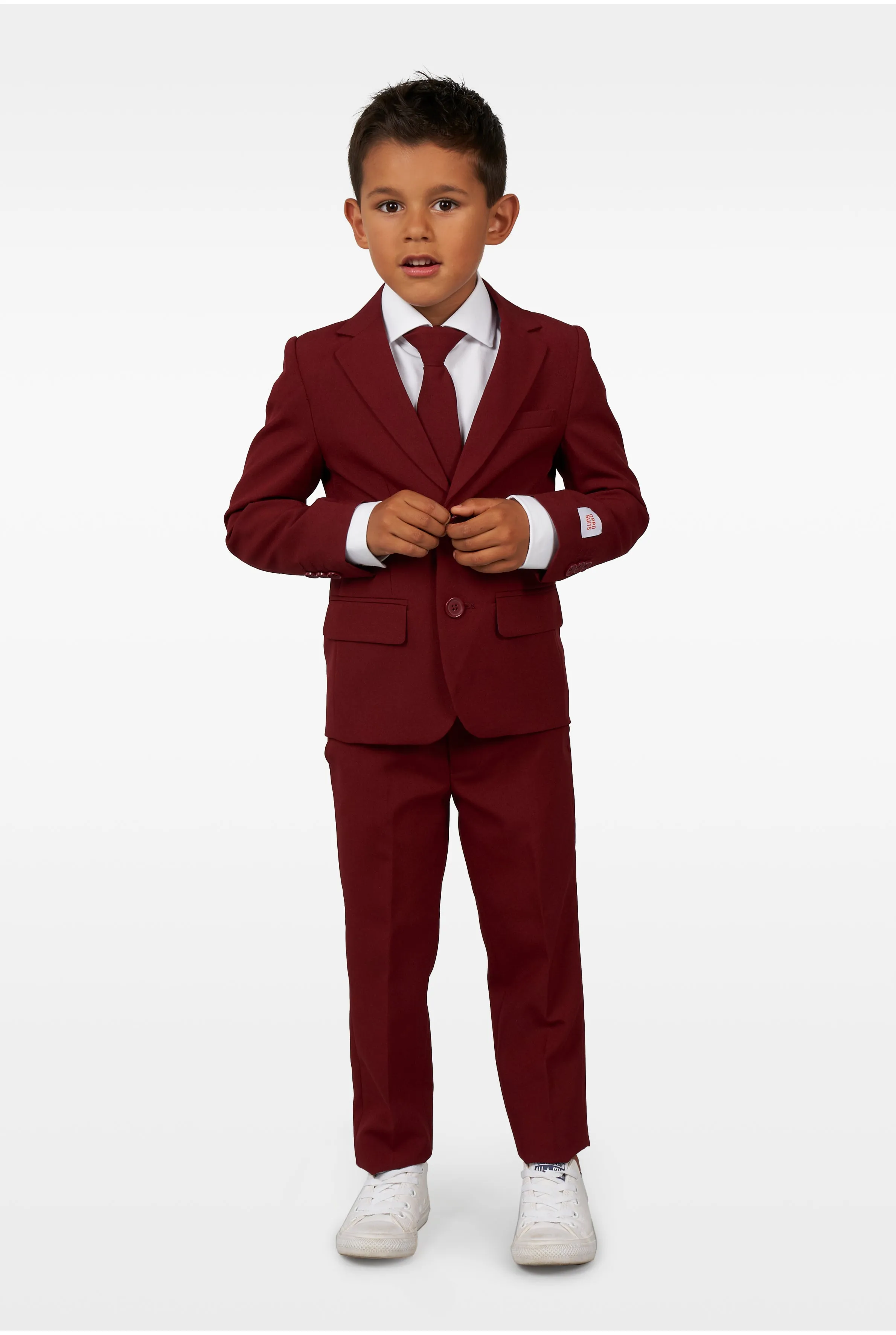 BOYS Blazing Burgundy Tux or Suit