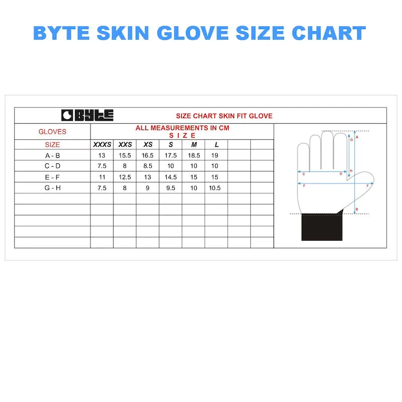 BYTE SKIN GLOVE NAVY PURPLE