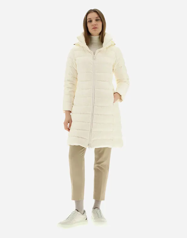 Chamonix Nylon Coat in White