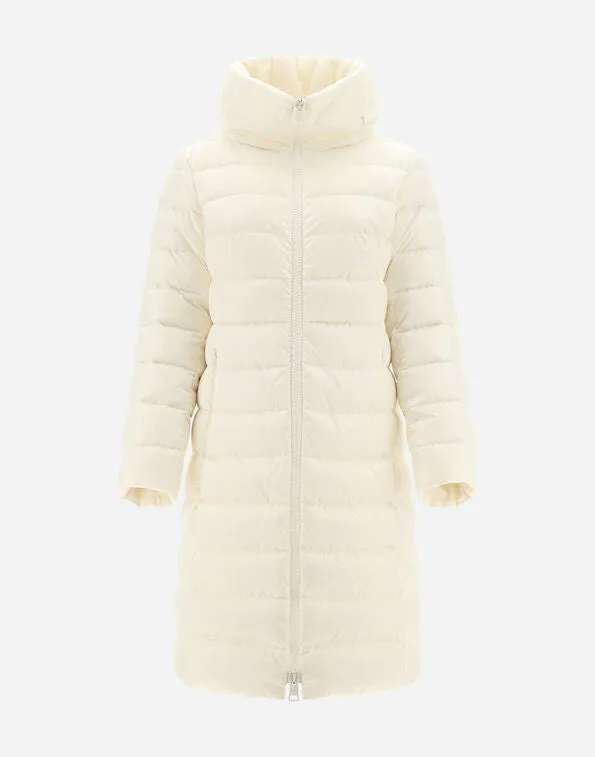 Chamonix Nylon Coat in White