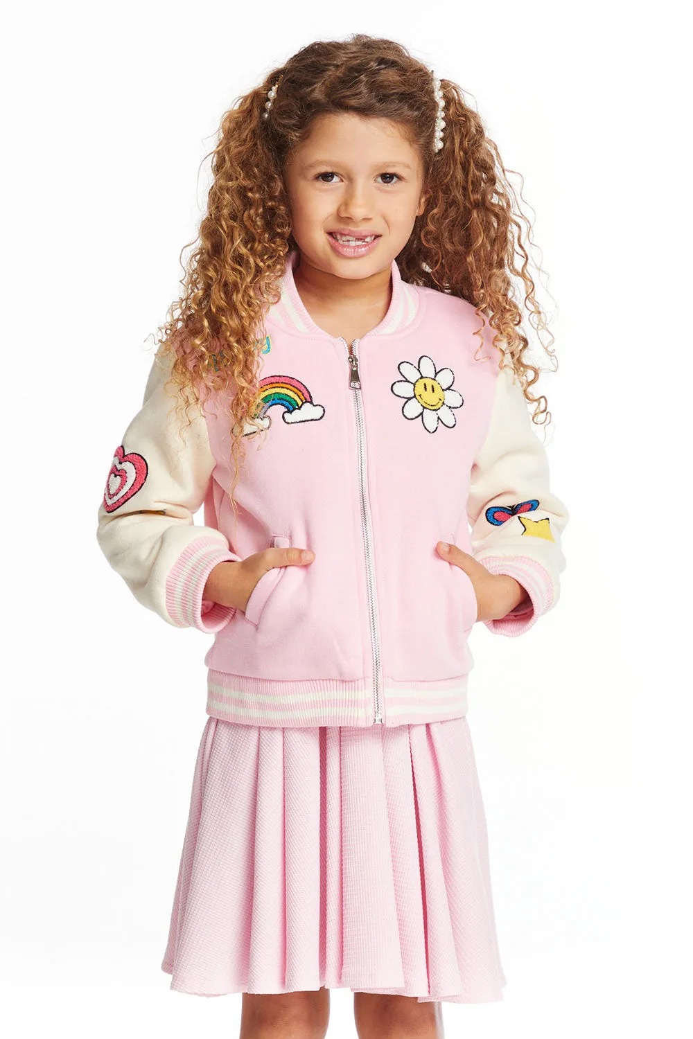 Chaser Groovy Girls Bomber Jacket