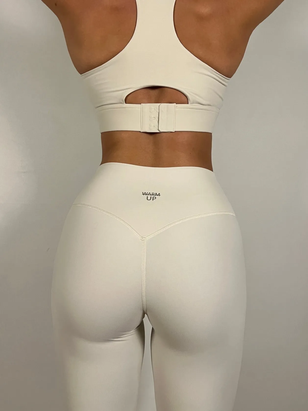 Cream white ActiveLux Leggings