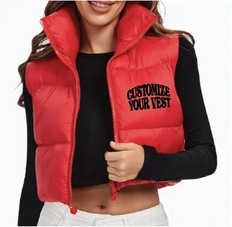 Customize your Own Puffer Vest