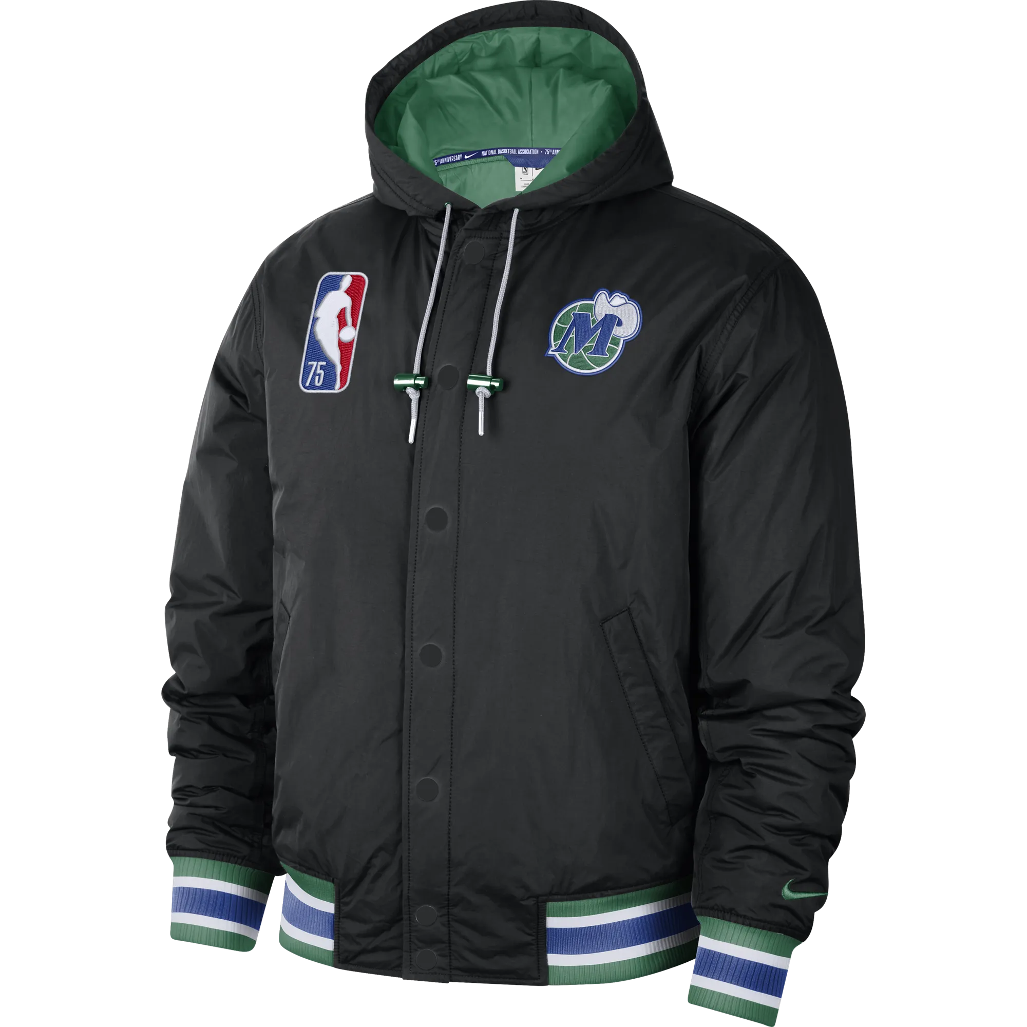 DALLAS MAVERICKS NIKE CITY EDITION MIXTAPE COURTSIDE JACKET