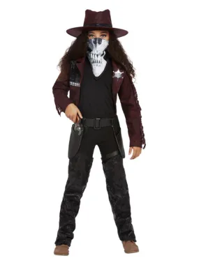 Deluxe Dark Spirit Western Cowgirl Costume