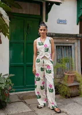 Dione Handloom Waistcoat Co-Ord Set