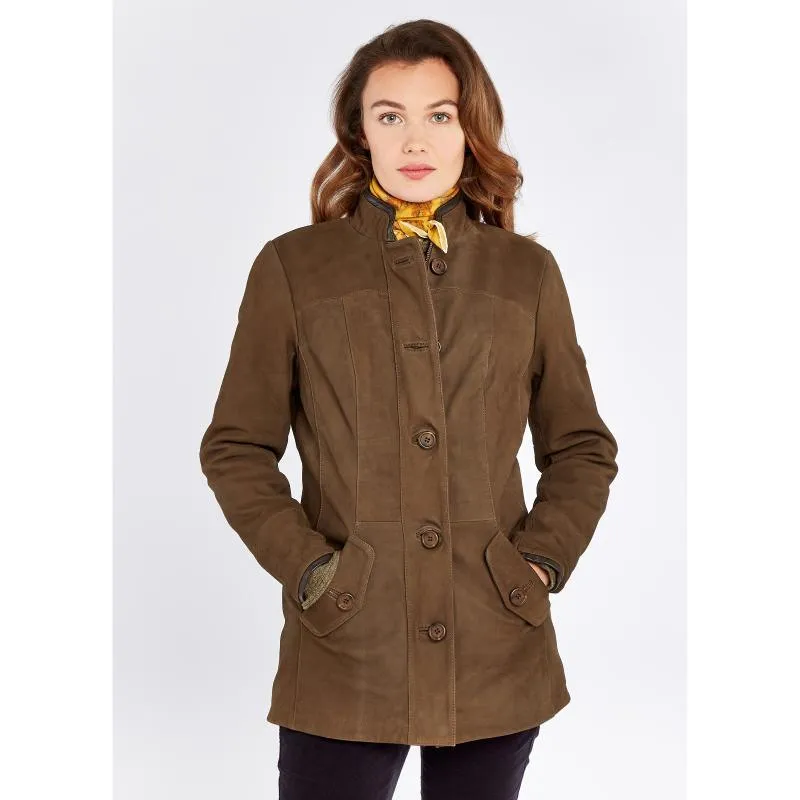 Dubarry Joyce Ladies Leather Jacket - Walnut