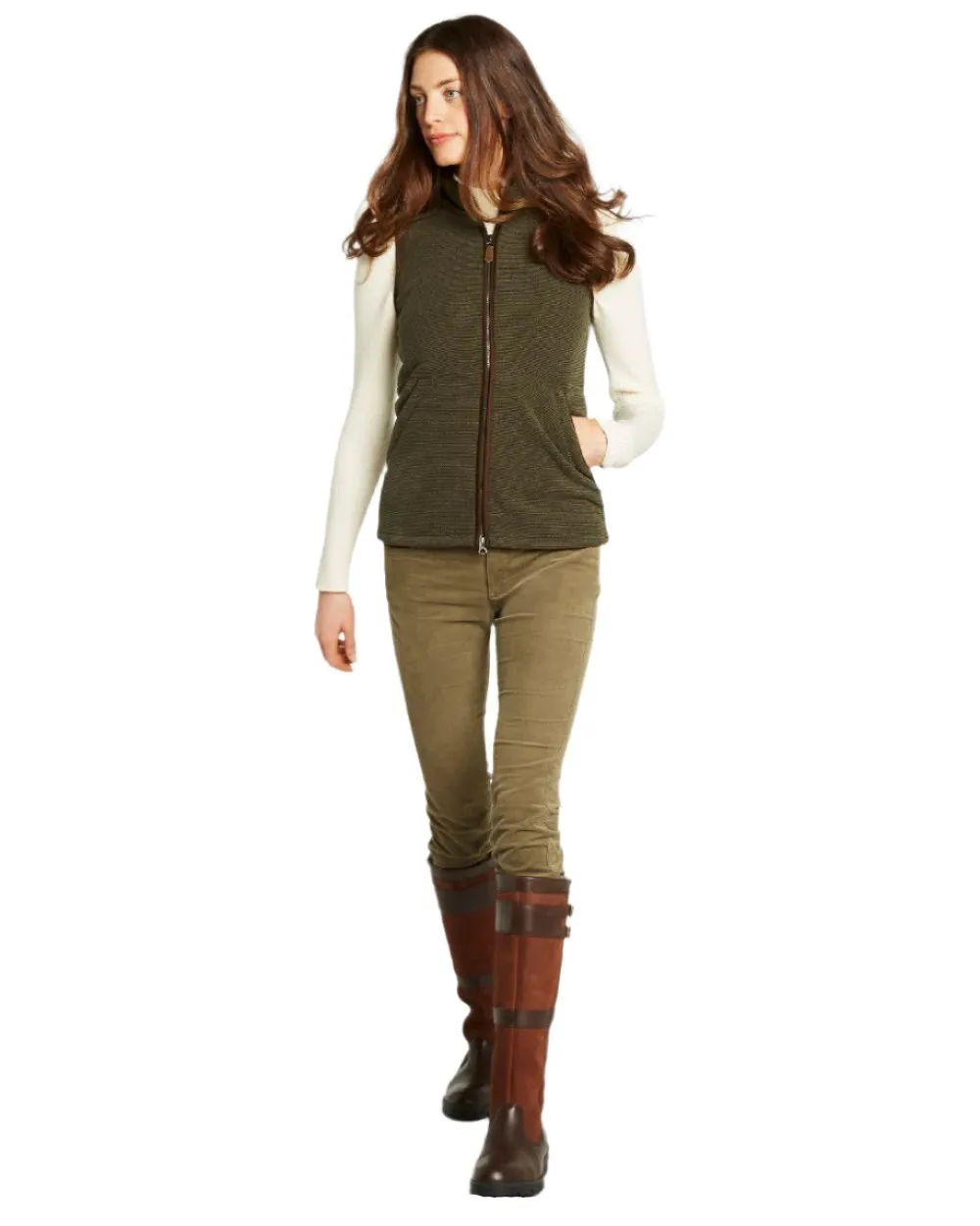 Dubarry Womens Carbury Fleece Gilet