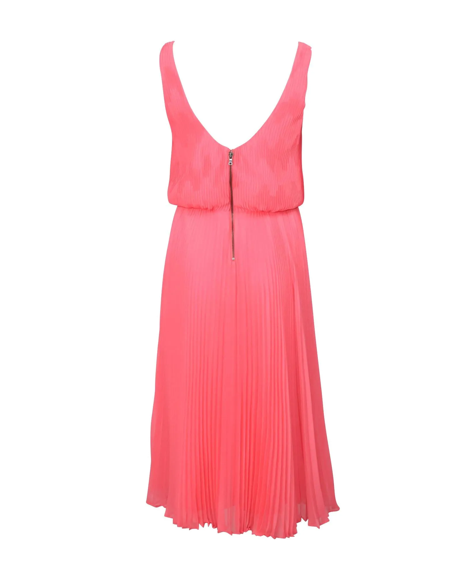 Electric Pleated Pink Dress by Alice   Olivia