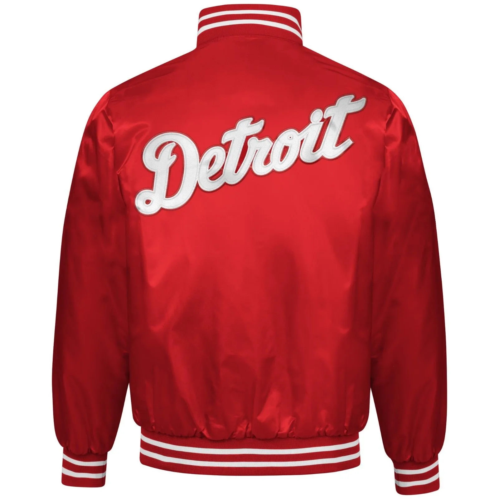 Exclusive: Authentic Starter Detroit Tigers MLB satin  jacket - Red/White