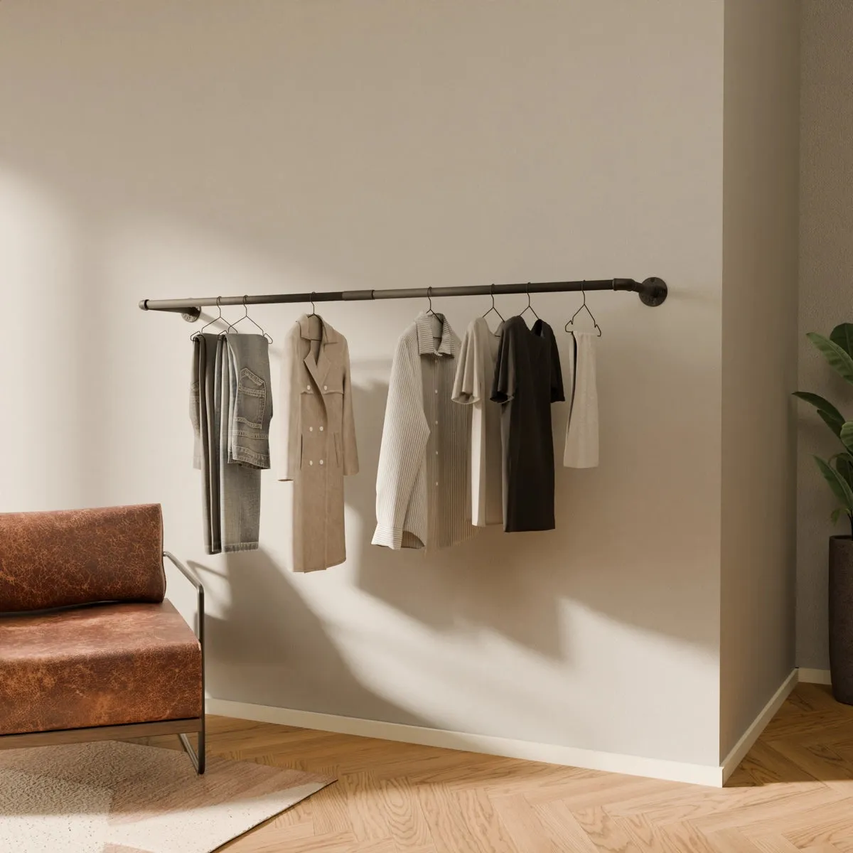 FINN II – Sturdy coat rack | Coat hanger rack