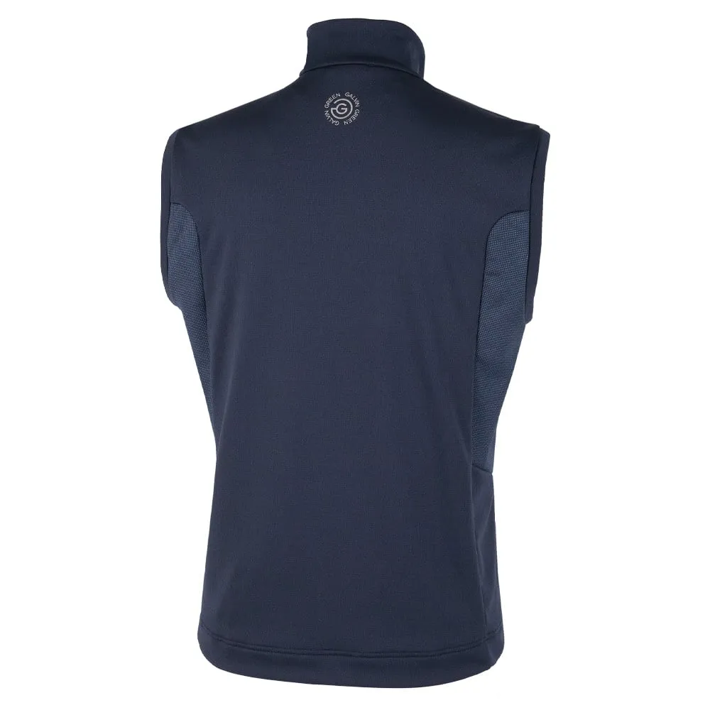 Galvin Green Dalton Insula 1/2 Zip Gilet - Navy