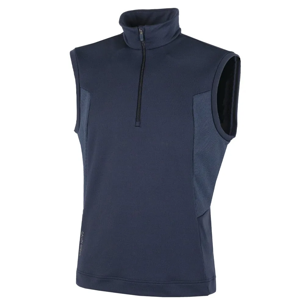 Galvin Green Dalton Insula 1/2 Zip Gilet - Navy