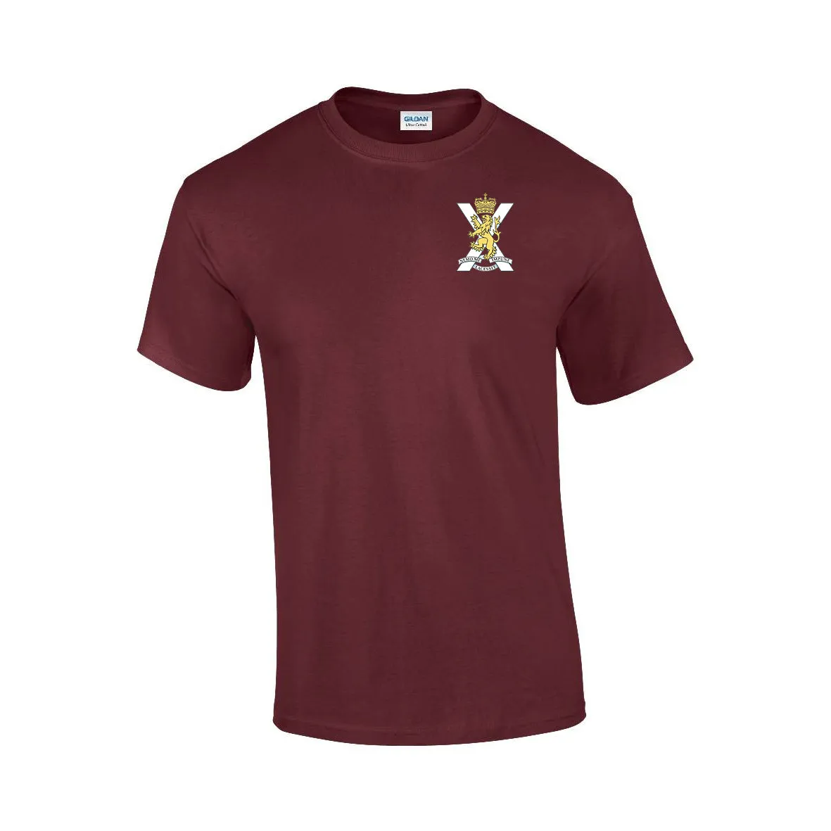 GD02 - Royal Regiment Of Scotland Premium Quality Embroidered T-Shirt