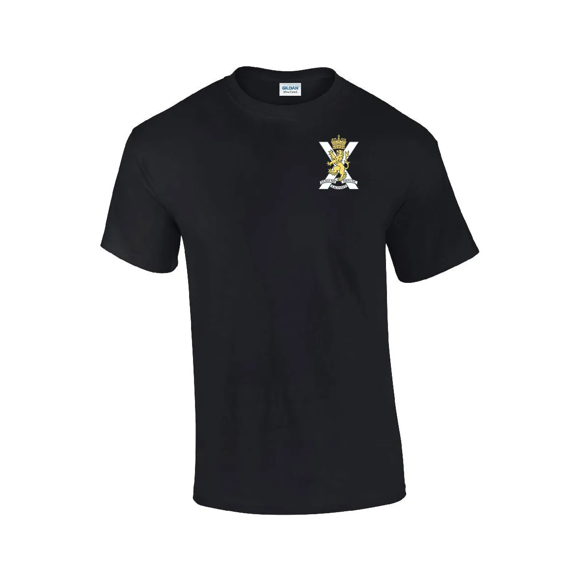 GD02 - Royal Regiment Of Scotland Premium Quality Embroidered T-Shirt