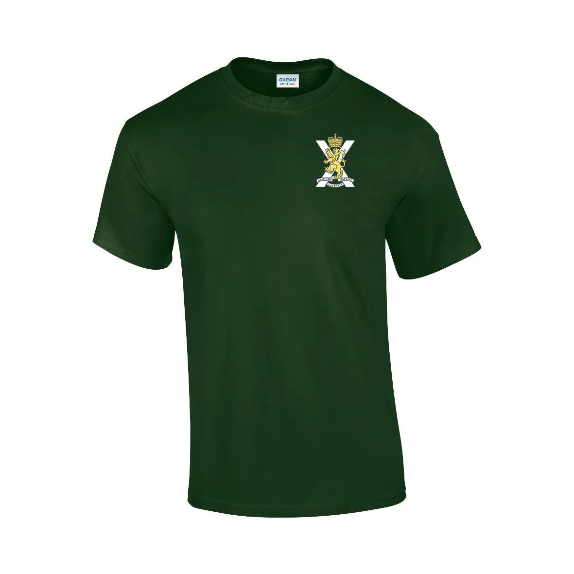 GD02 - Royal Regiment Of Scotland Premium Quality Embroidered T-Shirt